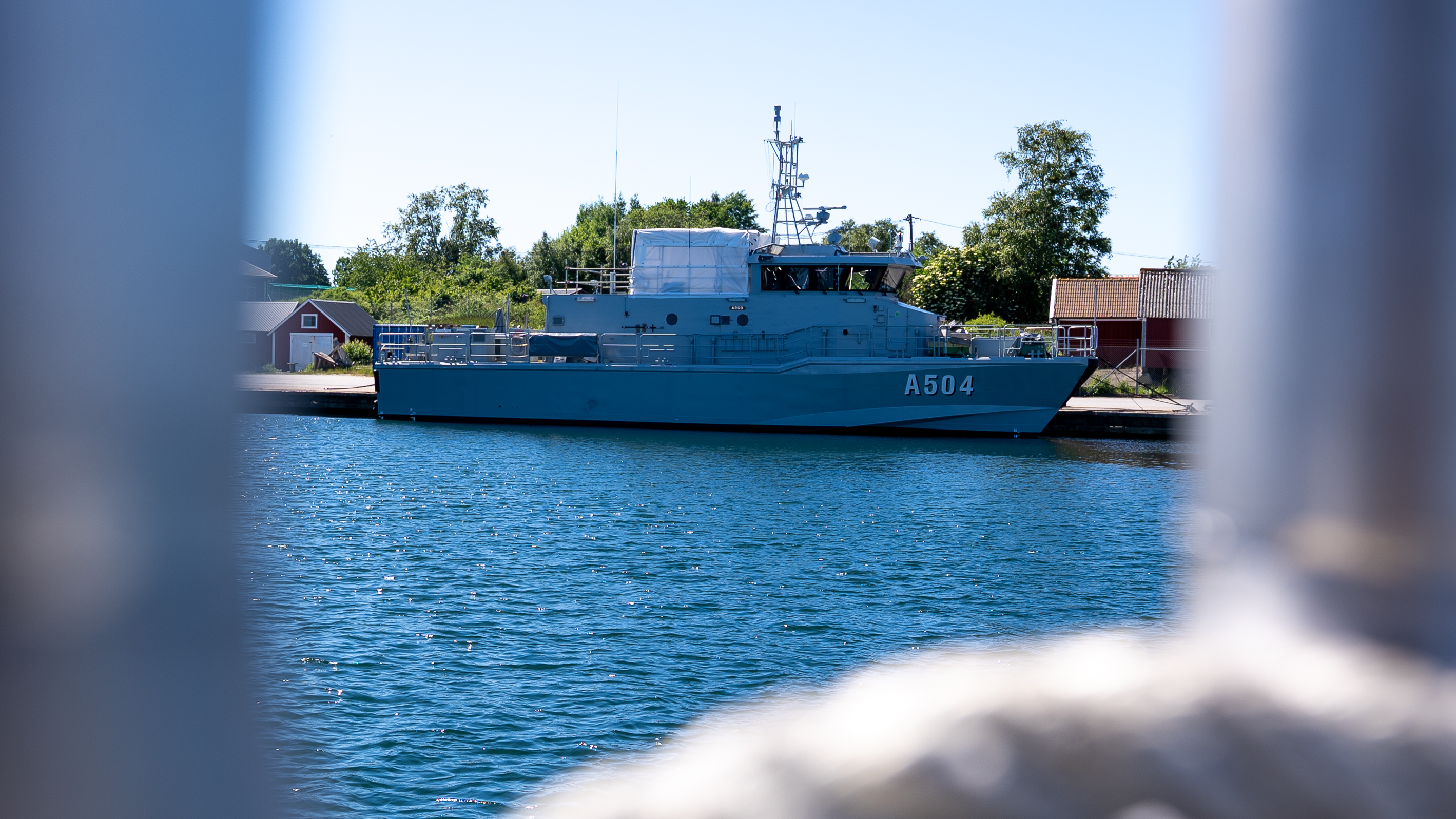 Argo byggdes 2008 vid Djupviks varv på Tjörn och tillhör Altair-klassen, en fartygsklass som används för utbildning av Försvarsmaktens besättningar.
