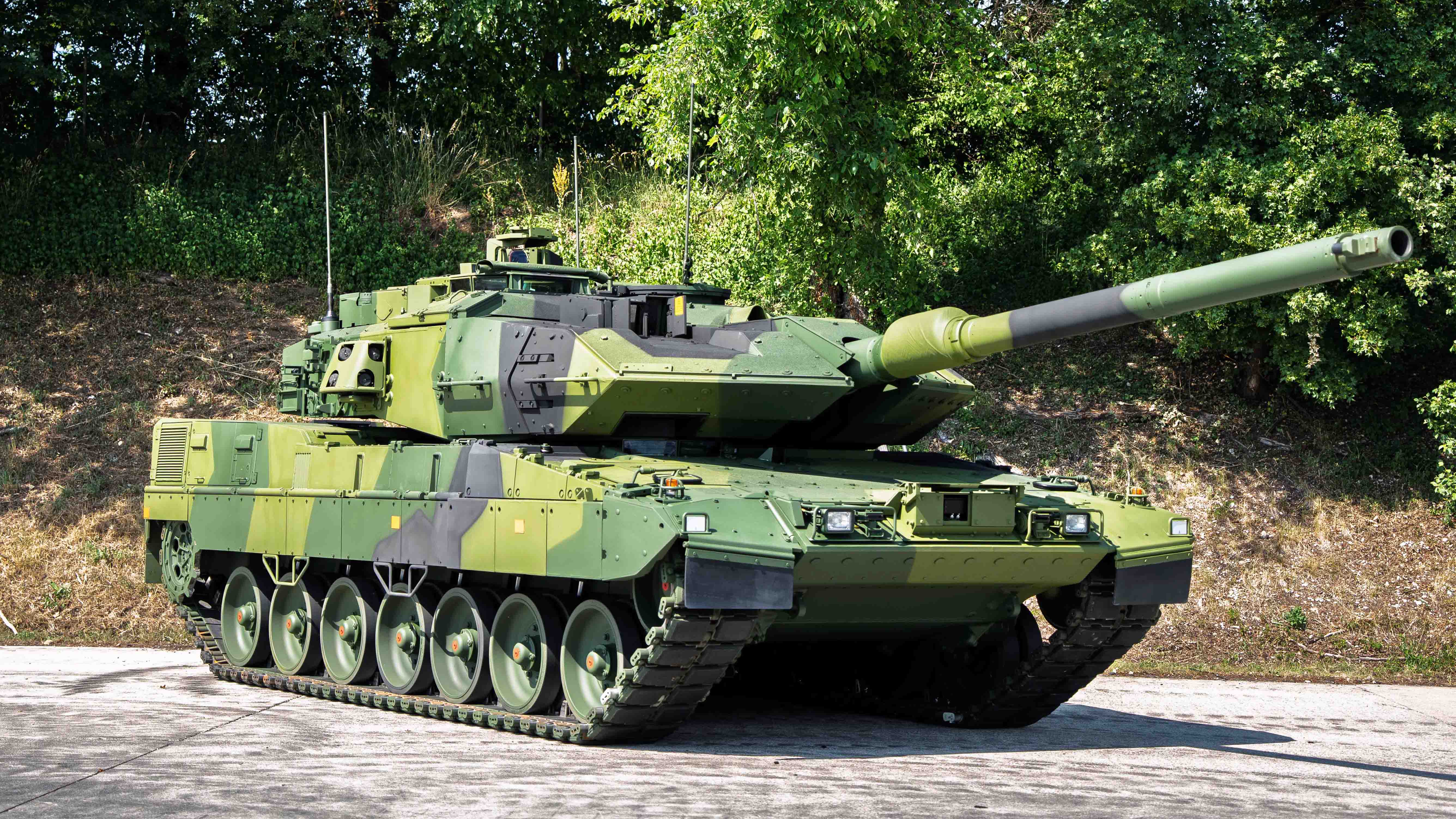 De modifierade stridsvagnarna kommer att benämnas Stridsvagn 123A. Foto: Robin S. Krüger/Försvarsmakten