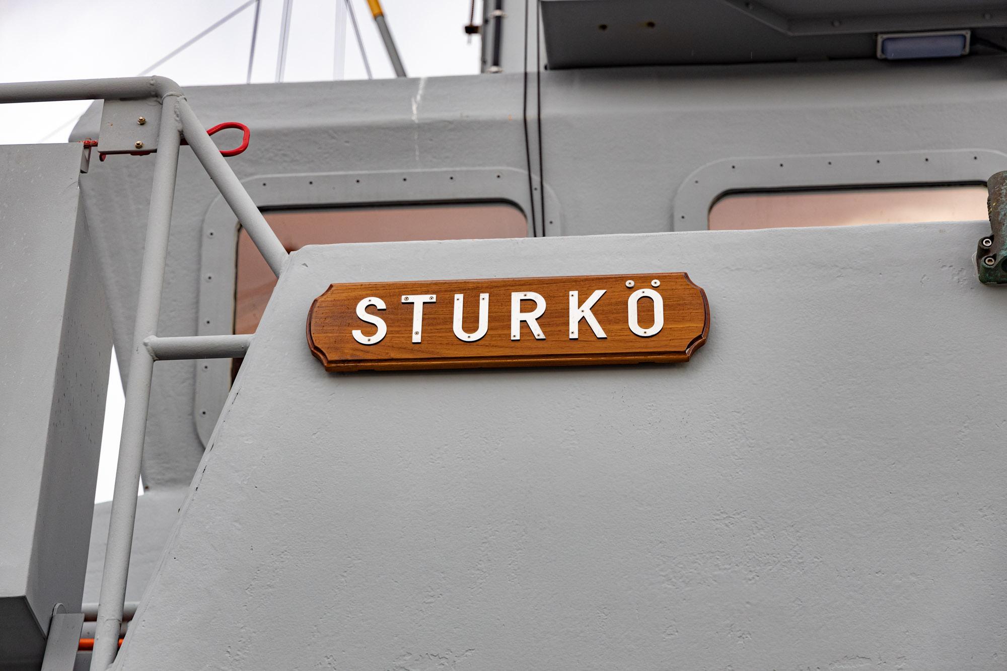 HMS Sturkö. Foto: Försvarsmakten
