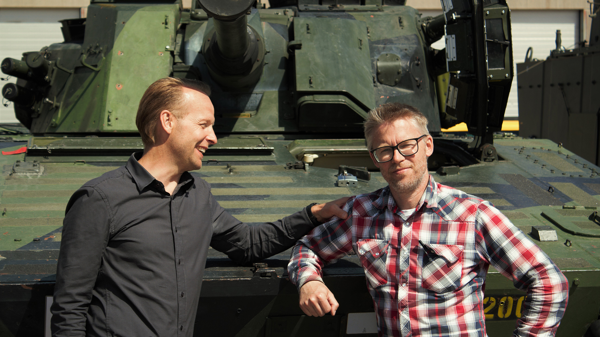Magnus Ernfors och Richard Berg