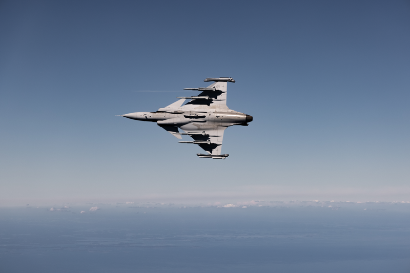 JAS 39 Gripen E. Foto: Saab / Linus Svensson