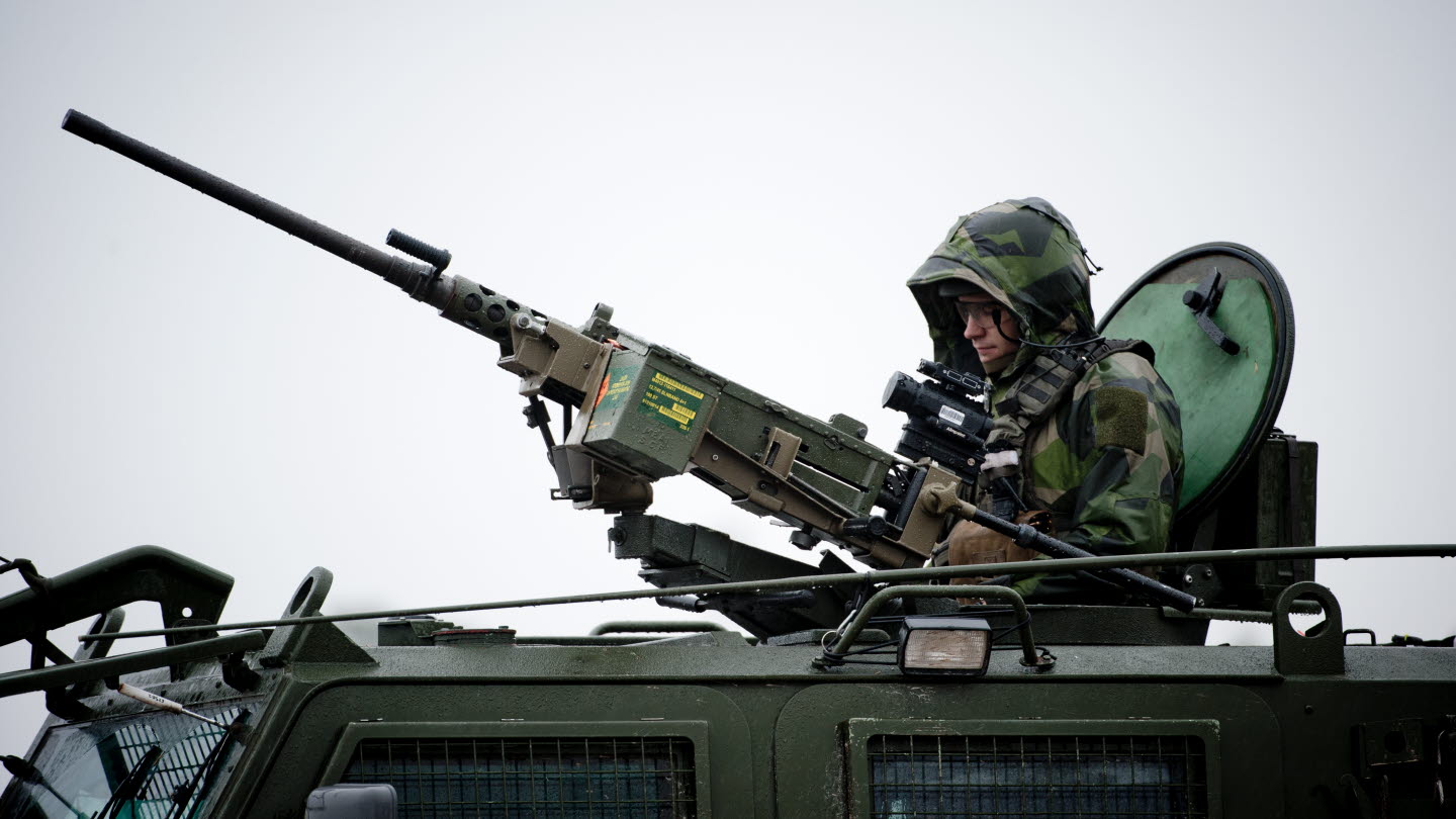 Kulspruta 88 (KSP 88). Foto: Daniel Klintholm / Försvarsmakten