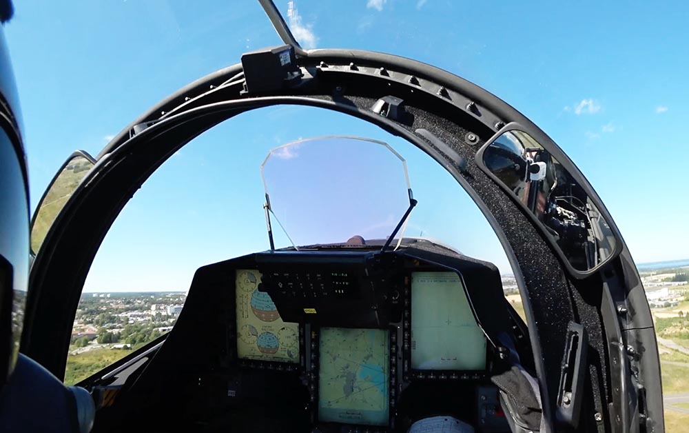 Cockpit JAS39 Gripen