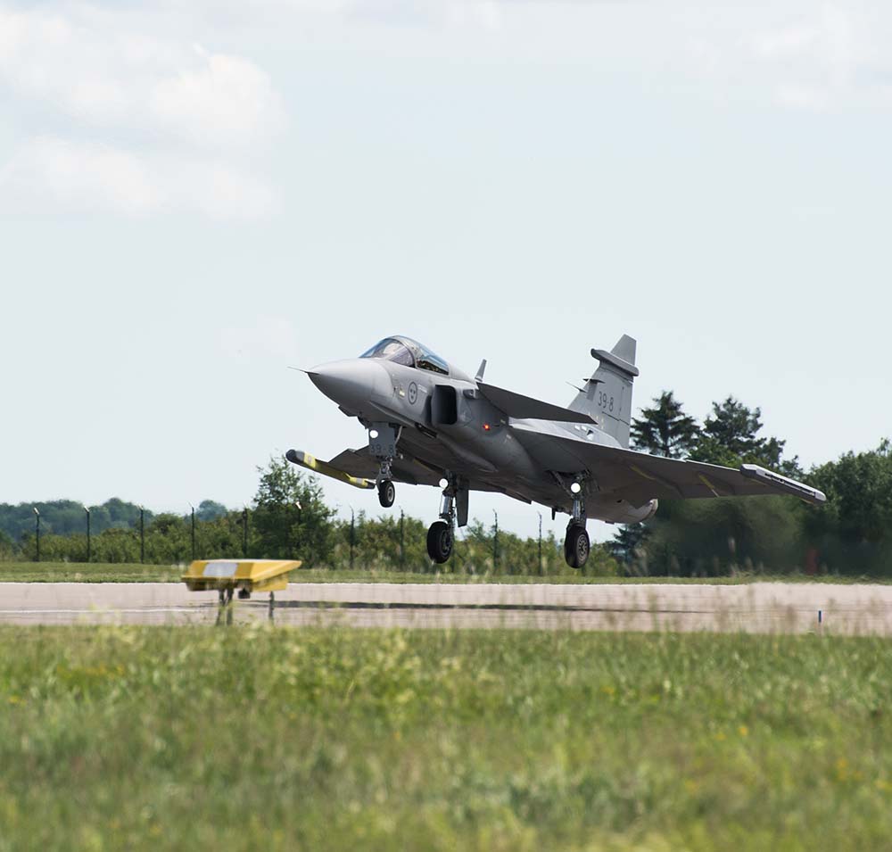 JAS39 Gripen E lyfter 