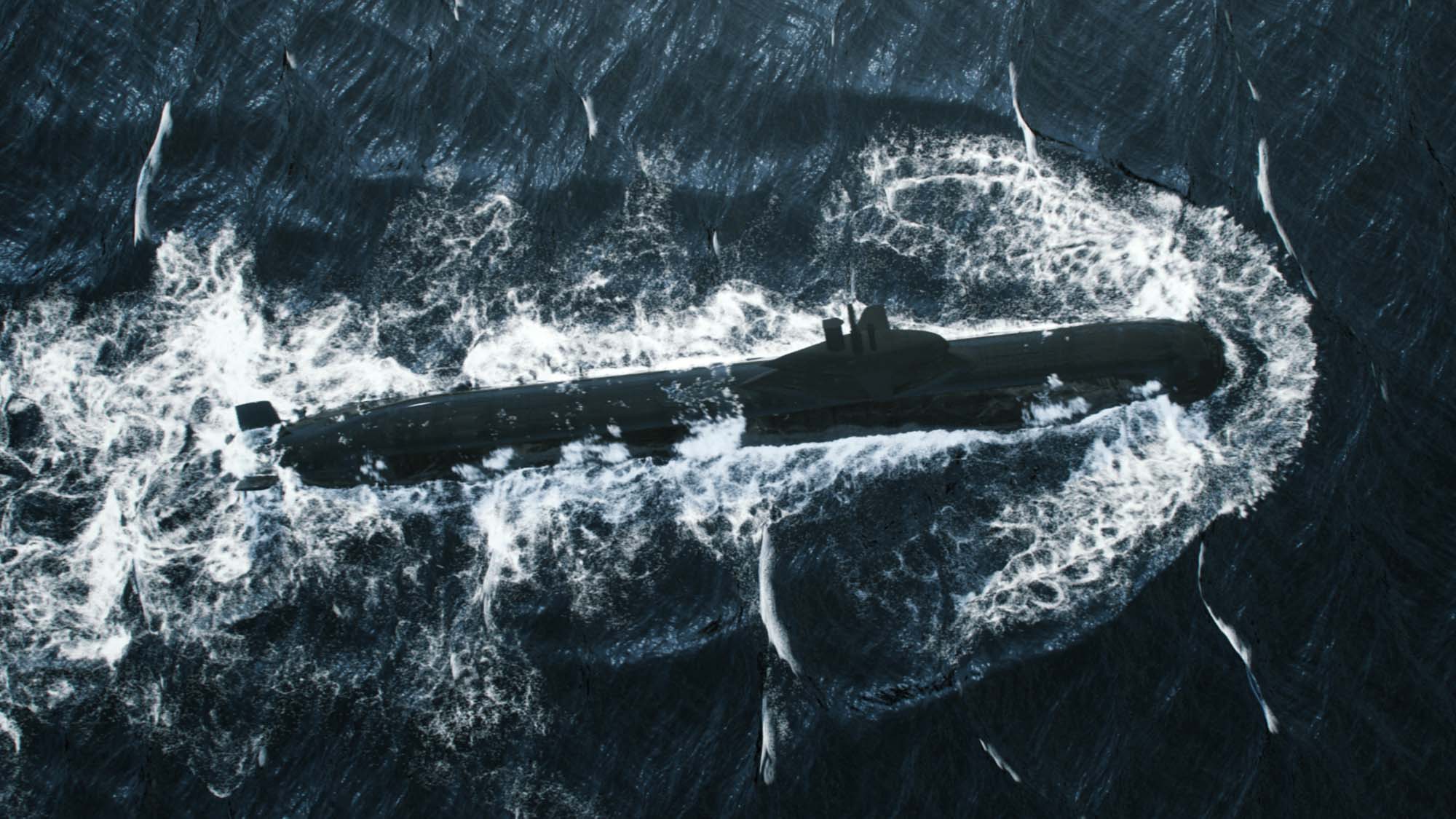 Ubåt A26. Illustration Saab AB.