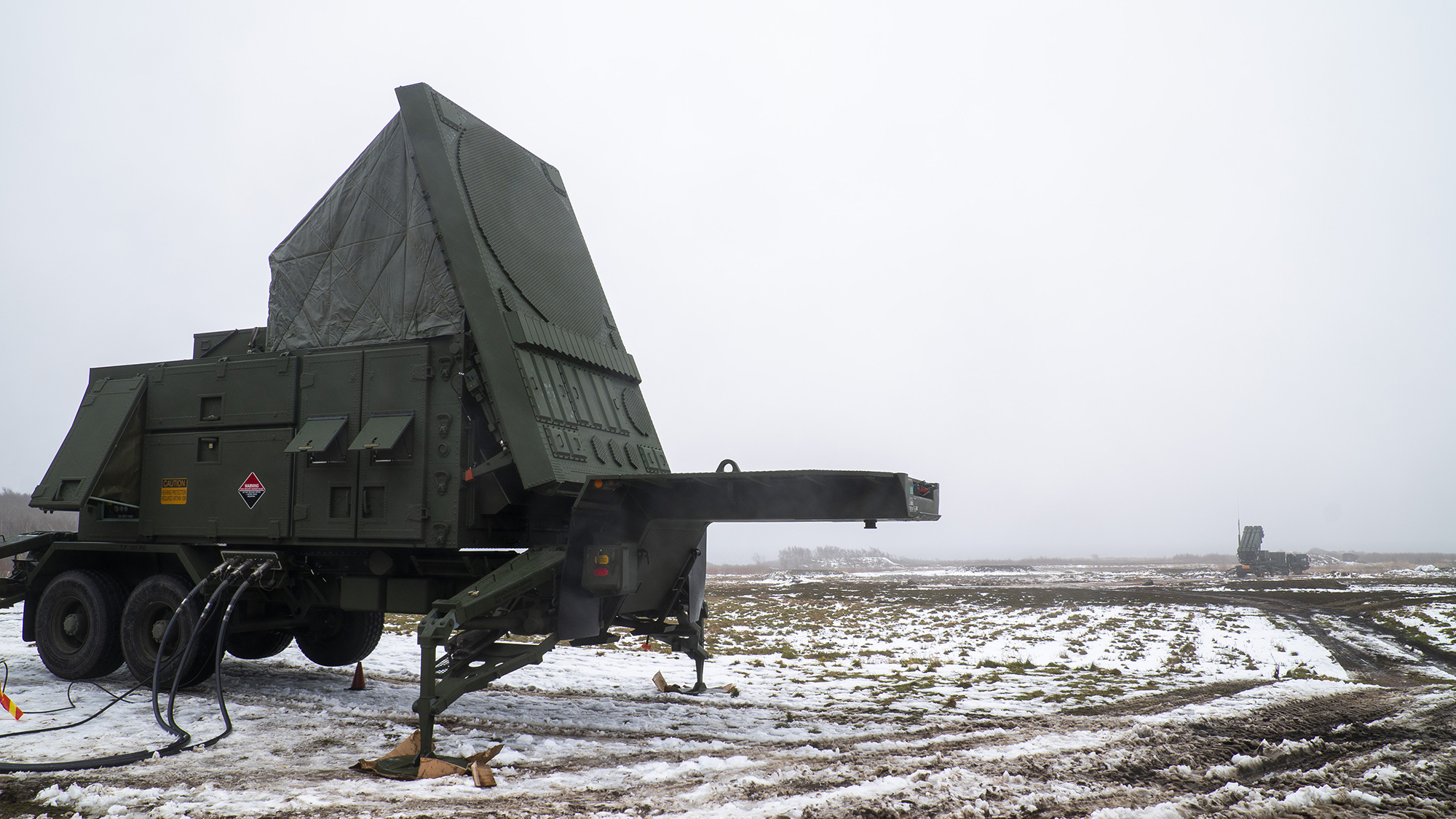Radarn i Luftvärnssystem 103 - Patriot